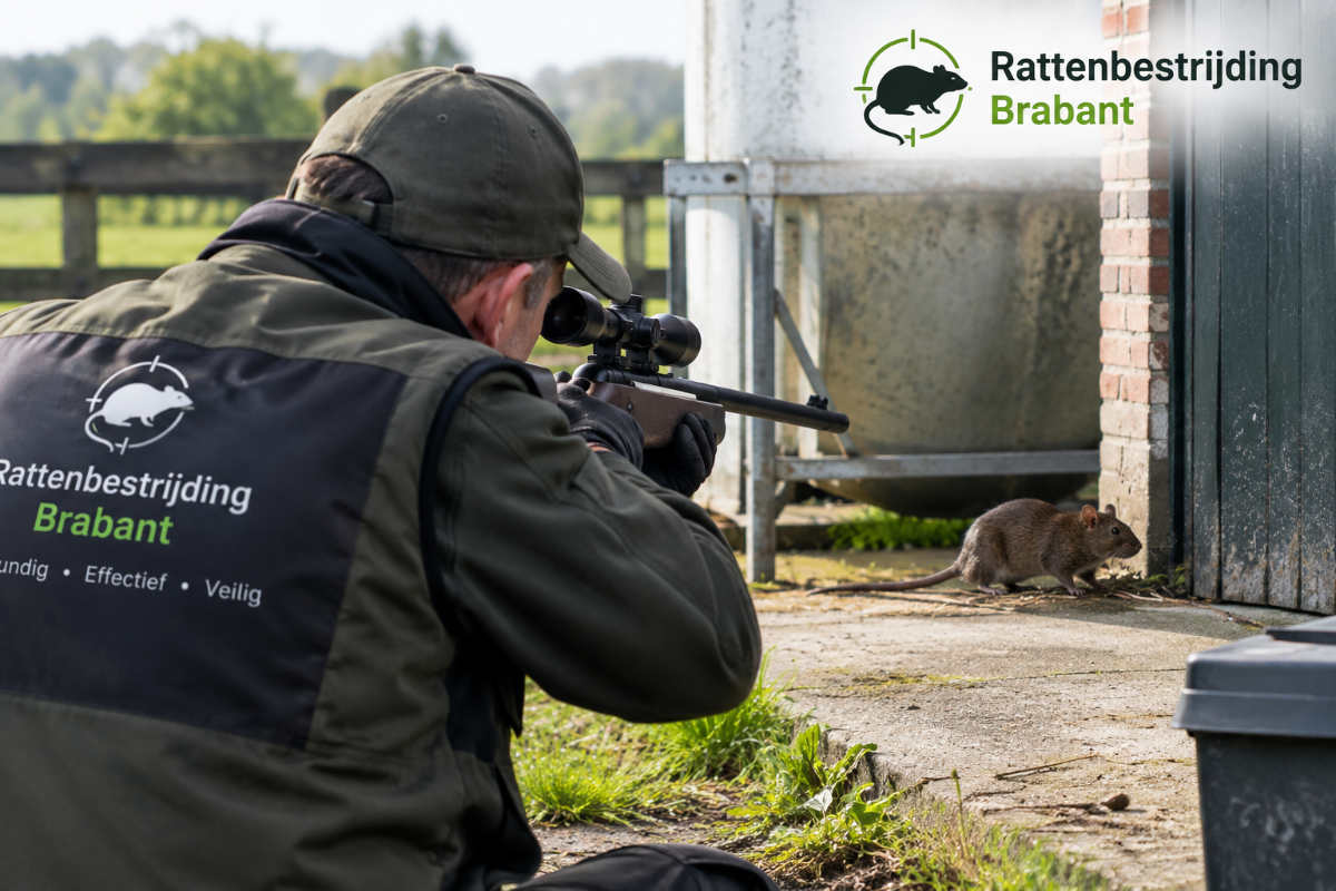 Rattenbestrijding Brabant 2 Ratten laten afschieten door een gecertificeerd specialist